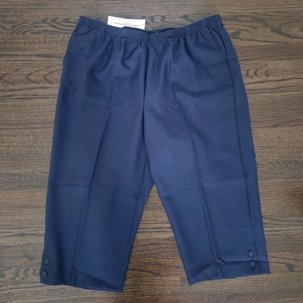 Alfred Dunner Classics Plus Size Capri Pants — Brand New With Tags (NWT)